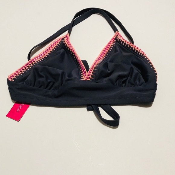 Xhilaration Other - Xhiliration purple bikini swim suit top NEW Sz D